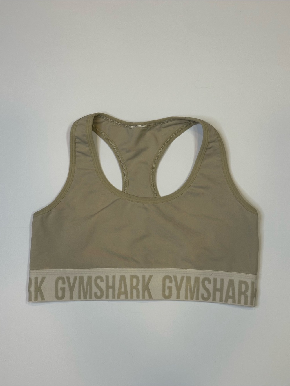 Gymshark Fit Seamless Sports Bra | Beige | M